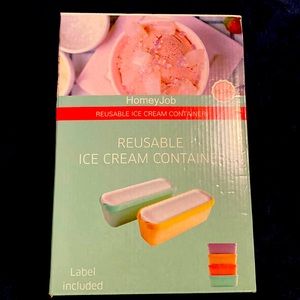 New Reusable Ice Cream Containers